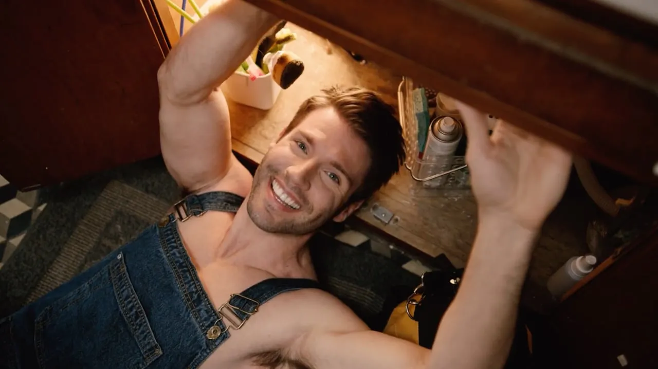 Still from the commercial for Honey — The Perfect Man, edited by Tyler Cherman.